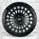 RIN 20X10 6-135/139.7 R1 SPORT 873 SATIN BF+GLOSS BL RIVETS ET-12 CB110