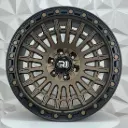 RIN 20X10 6-135/139.7 R1 SPORT 873 SATIN BRONZE FACE+SATIN BLACK LIP RIVETS ET-12 CB110