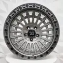 RIN 20X10 6-135/139.7 R1 SPORT 873 GUNMETAL FACE+SATIN LIP ET-12 CB110