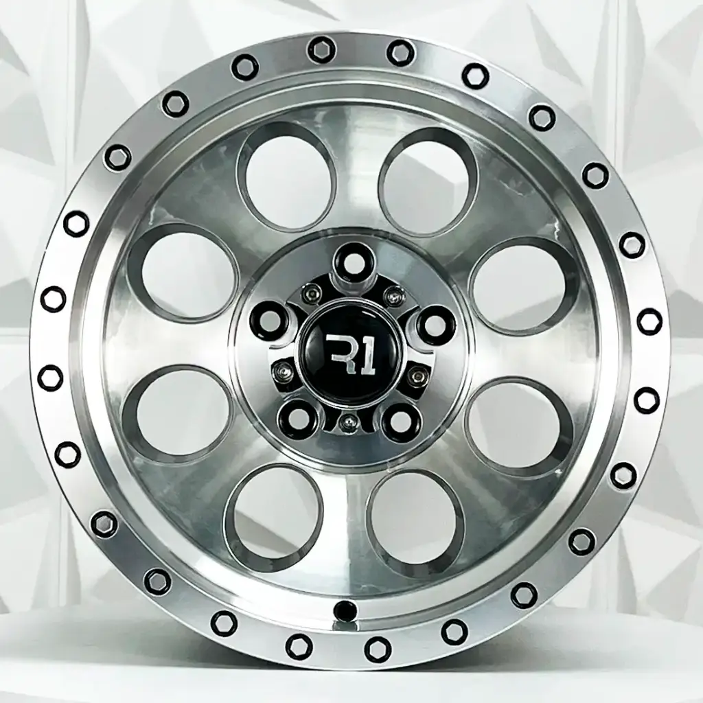 RIN 15X10 5-127 R1 SPORT QC812 BLACK MACHINE FACE MACHINE LIP ET-44 CB83.1
