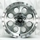 RIN 15X10 5-127 R1 SPORT QC812 BLACK MACHINE FACE MACHINE LIP ET-44 CB83.1