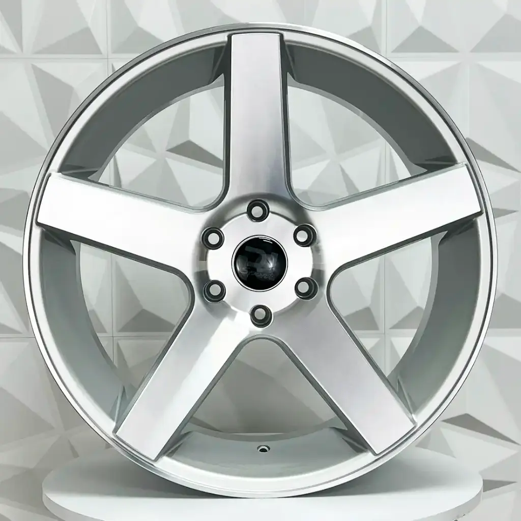 RIN 22X9.5 6-135 R1 SPORT 5198 CV SILVER MF ET25 CB87.1