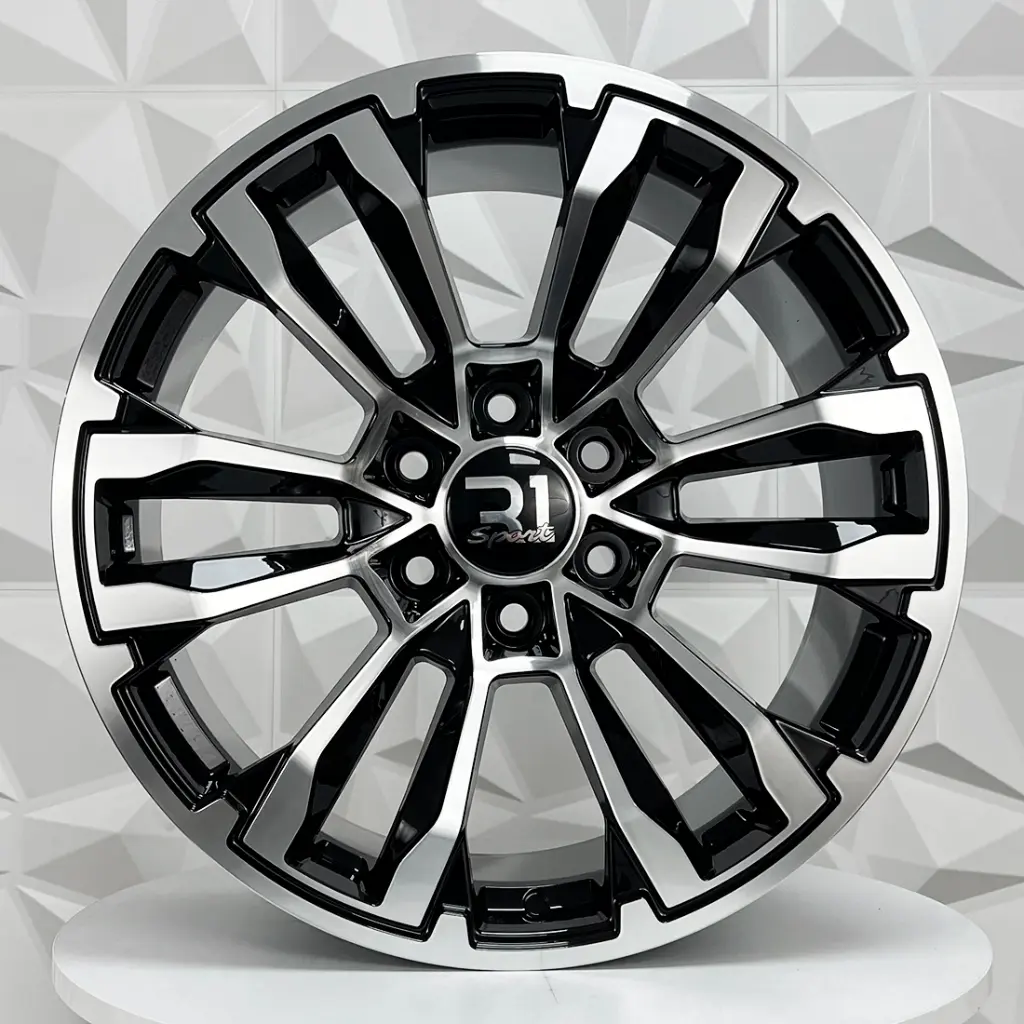 RIN 20X9 6-139.7 R1 SPORT 6125/6215 MACHINE BLACK CV ET24 CB78.1
