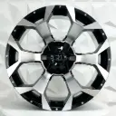 RIN 20X10 6-135/139.7 R1 SPORT 6011 BLACK MACHINE FACE ET0 CB110.2