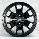 RIN 17X7.5 6-114.3 R1 SPORT DX322 MATTE BLACK ET30 CB66.1