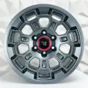 RIN 17X9 6-139.7 R1 SPORT QC1833 MATE GUNMETAL ET0 CB106.1