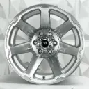 RIN 15X10 5-127 R1 SPORT QC1856 SILVER MACHINE FACE MACHINE LIP ET-44 CB83.1