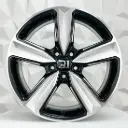 RIN 15X6.5 5-100 R1 SPORT HXX057B BMF MILLING SPOKE FACE WINDOW ET35 CB73.1