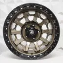 RIN 15X8 6-139.7 R1 SPORT QC1261 FL BRONZE+BLACK LIP ET0 CB110.1