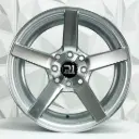 RIN 15X7 4-100/114.3 R1 SPORT 5570F SILVER MACHINE FACE ET33 CB73.1