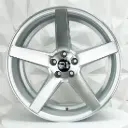 RIN 18X8.5 5-113 R1 SPORT 850 SILVER MACHINE FACE ET15 CB73.1