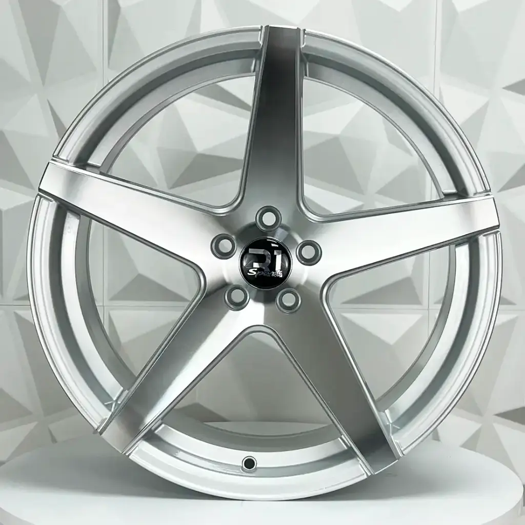 RIN 18X8.5 5-113 R1 SPORT 204 SILVER MACHINE FACE ET15 CB73.1