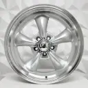 RIN 17X7 5-114.3 R1 SPORT H597 / WW946 SILVER MACHINE LIP ET0 CB73.1