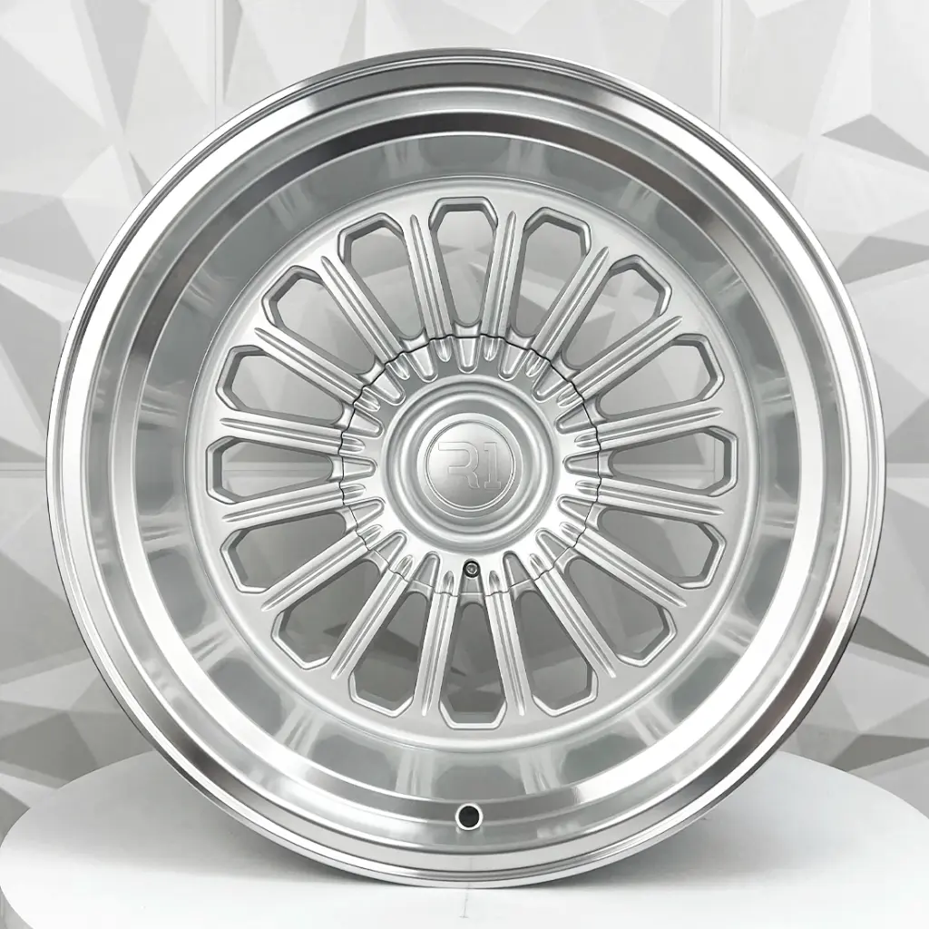 RIN 17X11 5-127/5-139.7 R1 SPORT X084 SILVER MACHINE LIP ET-44 CB87.1