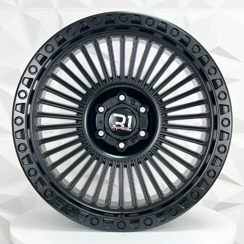 RIN 20X9 6-135 R1 SPORT FBX086 MATT BLACK ET0 CB87.1