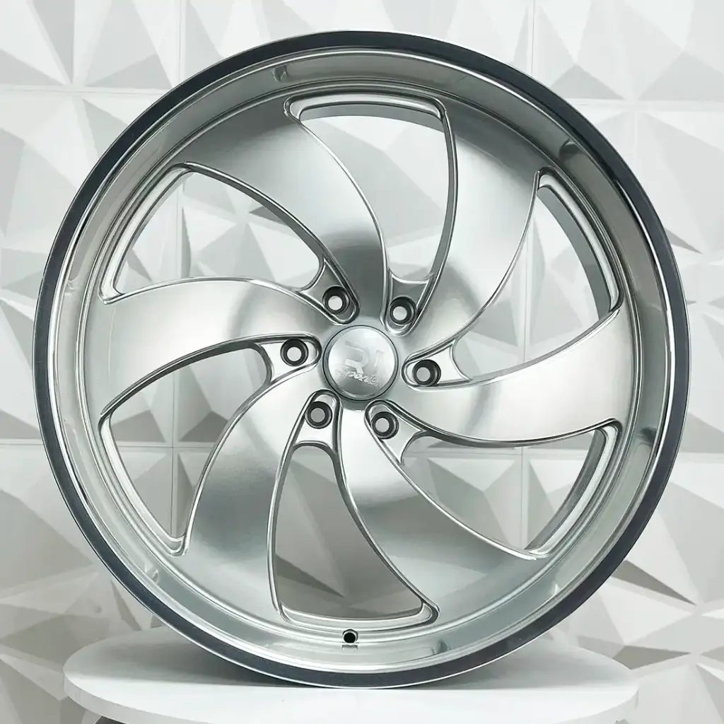 RIN 24X9 6-139.7 R1 SPORT 667R SILVER MILLING MACHINE LIP ET25 CB78.1