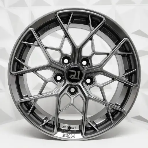 [161532] RIN 16X7 5-114.3 R1 SPORT DX552 HYPER BLACK ET35 CB73.1