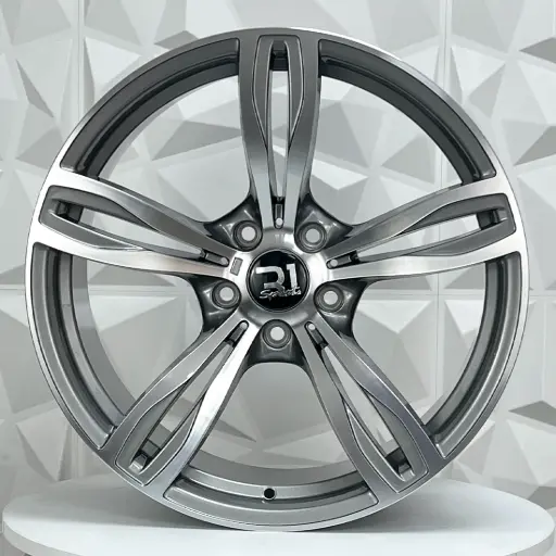 [192382] RIN 19X9.5 5-120 R1 SPORT YSM359 GUNMETAL MACHINED FACE ET35 CB72.5