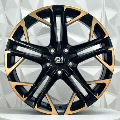 [FF208579] RIN 20X8.5 5-112 R1 SPORT CPR19-FF SATIN BLACK MF+COPPER ET38 CB57.1