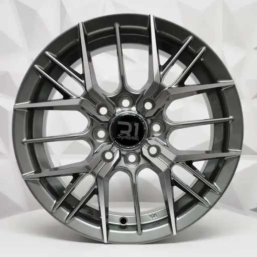 [148573] RIN 14X5.5 4-100/114.3 R1 SPORT RGW05 MACHINE GUNMETAL ET38 CB73.1 