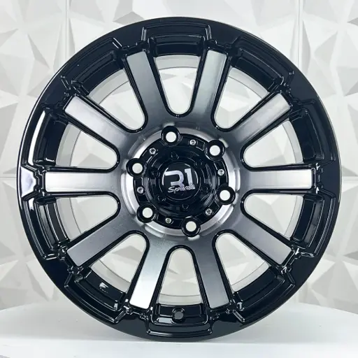 [153502] RIN 15X10 6-139.7 R1 SPORT 1086 BLACK MACHINE FACE ET-44 CB110.5 