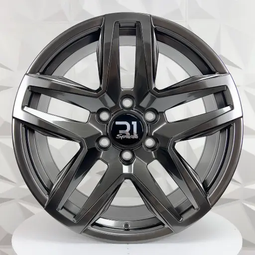 [202553] RIN 20X9 6-139.7 R1 SPORT R669 HYPER BLACK ET28 CB78.1 