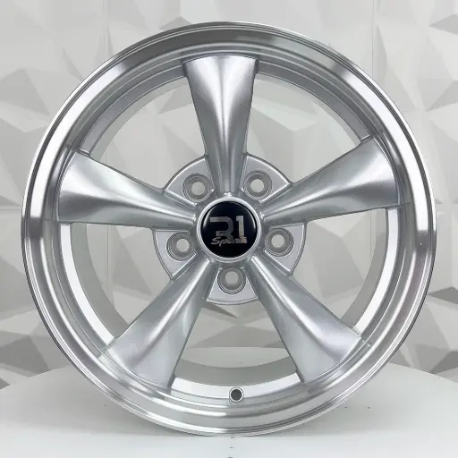 [152609F] RIN 15X7 5-114.3 R1 SPORT R1783 SILVER MACHINE LIP ET6 CB73.1 