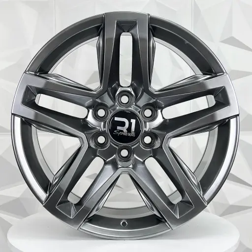 [200571] RIN 20X9 6-139.7 R1 SPORT FA666 HYPER BLACK ET26 CB78.1 