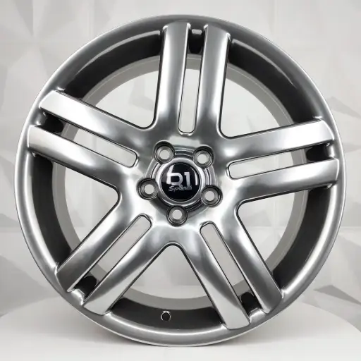 [179452] RIN 17X7 5-100 R1 SPORT VH768 HYPER BLACK ET38 CB57.1