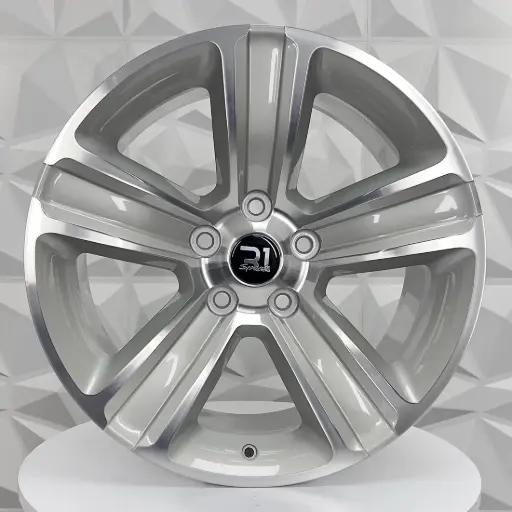 [209521] RIN 20X9 5-139.7 R1 SPORT DG07 SILVER MACHINE FACE ET19 CB77.8