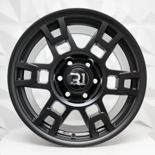 [164602] RIN 16X8 6-139.7 R1 SPORT QC615 MATT BLACK ET5 CB106.1 