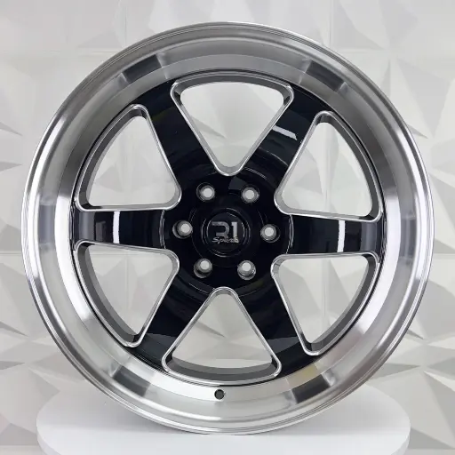[221936] RIN 22X10 6-139.7 R1 SPORT L2671 BLACK MILLING MACHINE LIP ET10 CB78.1