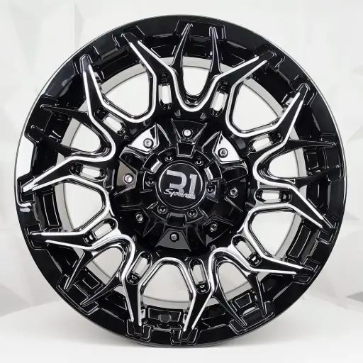 [153528] RIN 15X7 6-139.7 R1 SPORT 1006 BLACK MILLING ET0 CB106.1