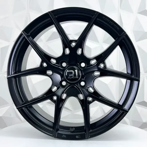 [159688] RIN 15X7 5-100 R1 SPORT 1022 MATT BLACK ET35 CB67.1