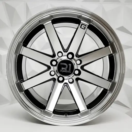 [149286] RIN 14X7 5-100 R1 SPORT 8012 BLACK MACHINE FACE ET10 CB67.1