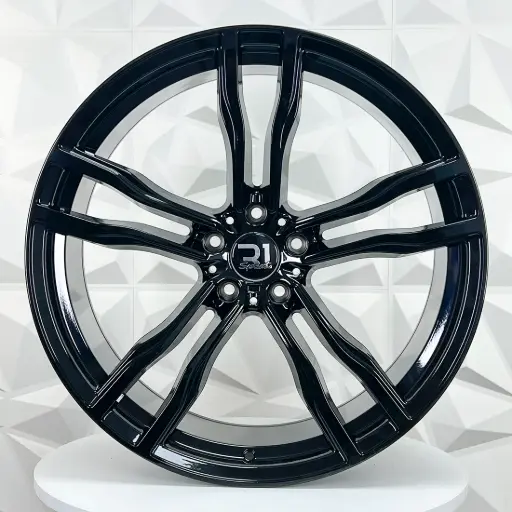 [228554F] RIN 22X10 5-120 R1 SPORT B1904 GLOSS BLACK ET40 CB74.1