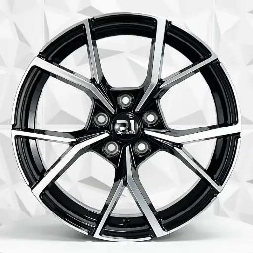 [198615] RIN 19X8 5-112 R1 SPORT H3112F MACHINE BLACK ET38 CB57.1