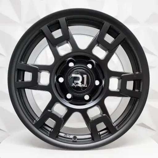 [178568] RIN 17X9 6-139.7 R1 SPORT QC615C MATT BLACK ET0 CB106.1