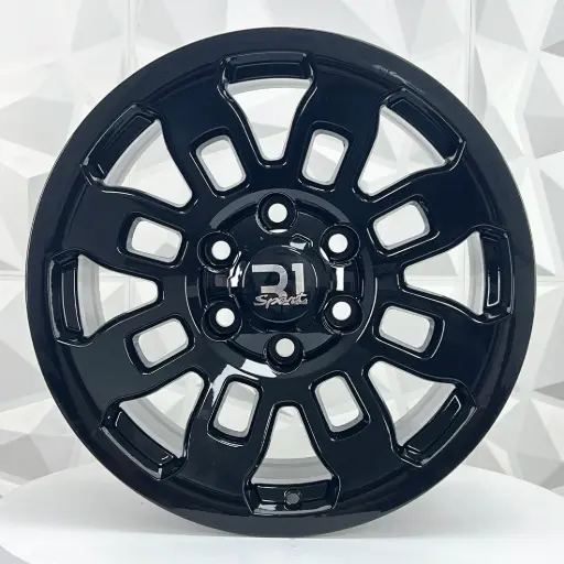 [178565] RIN 17X9 6-139.7 R1 SPORT QC1262 BLACK ET0 CB106.1