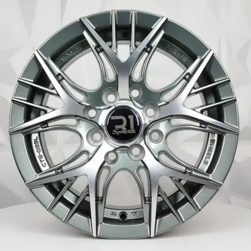 [148603] RIN 14X5.5 4-100/114.3 R1 SPORT RGW02 MACHINE GUNMETAL ET38 CB73.1