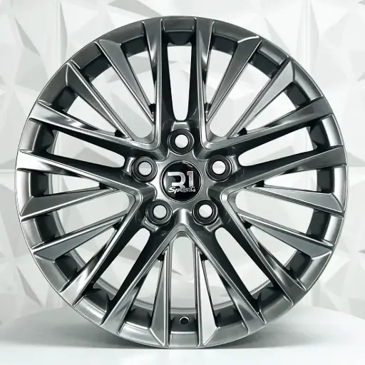 [171520] RIN 17X7 5-114.3 R1 SPORT DX282/5085 HYPER BLACK ET40 CB60.1