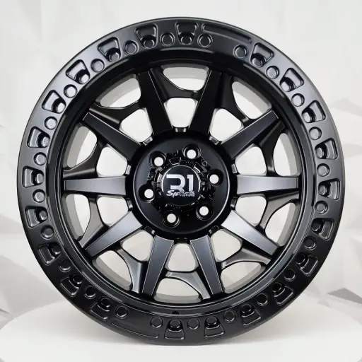 [171583] RIN 17X9 6-114.3 R1 SPORT DX189 MATT BLACK ET0 CB66.1