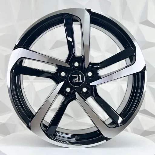 [189253] RIN 18X8 5-114.3 R1 SPORT GL194 BLACK MACHINE FACE  ET35 CB64.1