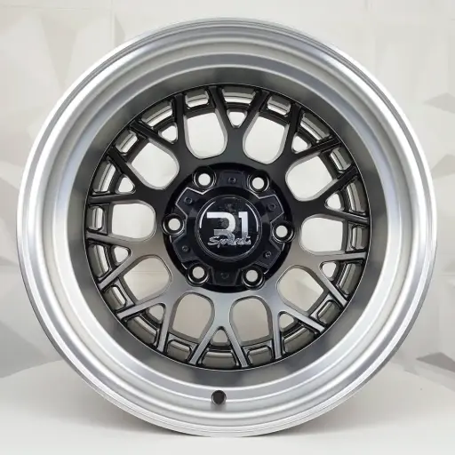 [158636] RIN 15X10 6-139.7 R1 SPORT RGW508 MATT BLACK+LIP ET-44 CB110
