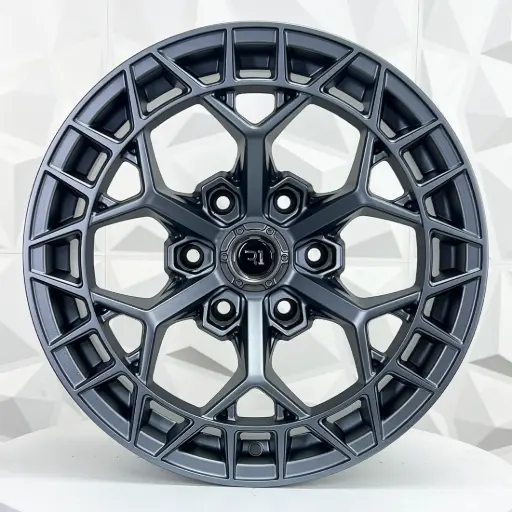 [174824] RIN 17X9 6-139.7 R1 SPORT QC2006 SEMI MATTE GUNMETAL ET-10 CB110.1