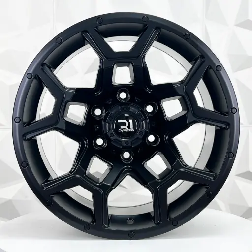 [174826] RIN 17X9 6-139.7 R1 SPORT QC1800 SEMI MATTE BLACK ET0 CB110.1