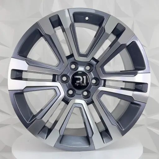 [229348] RIN 22X9 6-139.7 R1 SPORT G10 GUNMETAL MACHINE FACE ET24 CB78.1