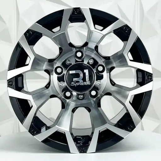 [150616] RIN 15X10 5-127 R1 SPORT 5302 BLACK MACHINE FACE ET-44 CB83