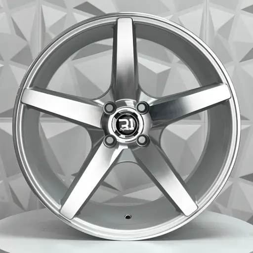 [176565] RIN 17X8 4-100 R1 SPORT 367 SILVER MACHINE ET30 CB73.1