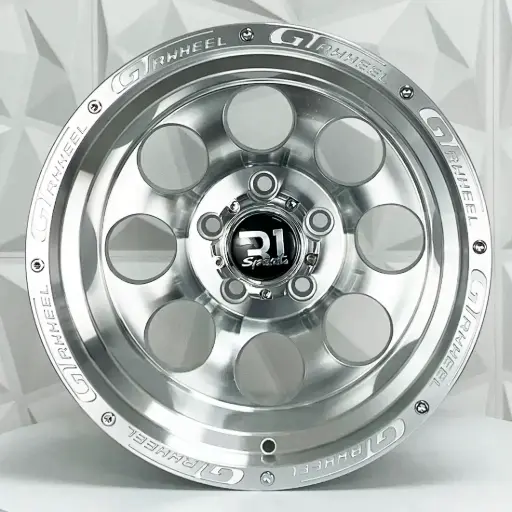 [151511] RIN 15X10 5-127 R1 SPORT DX519/8007 SILVER MACHINE FACE MACHINE LIP ET-44 CB83